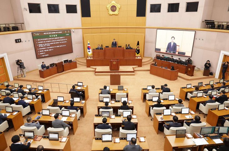 1. (참고사진) 제291회 제2차 정례회 본회의장