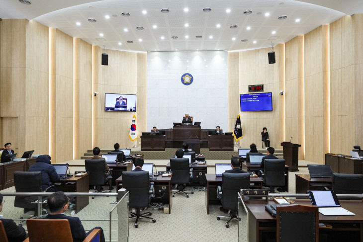 예산군의회, 제321회 정례회 폐회