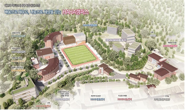 하하(HAHA)캠퍼스 조성사업 조감도.부산시 제공