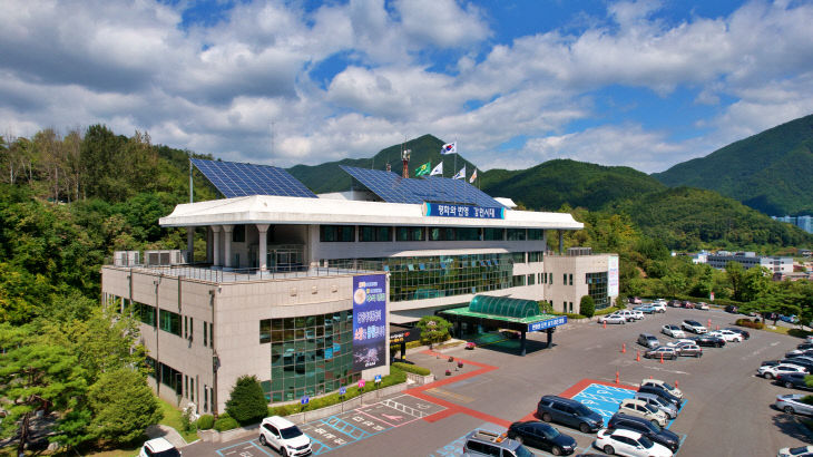 2021년 9월 영월군청 전경1