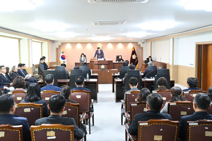 대덕구의회 본회의장 (1)