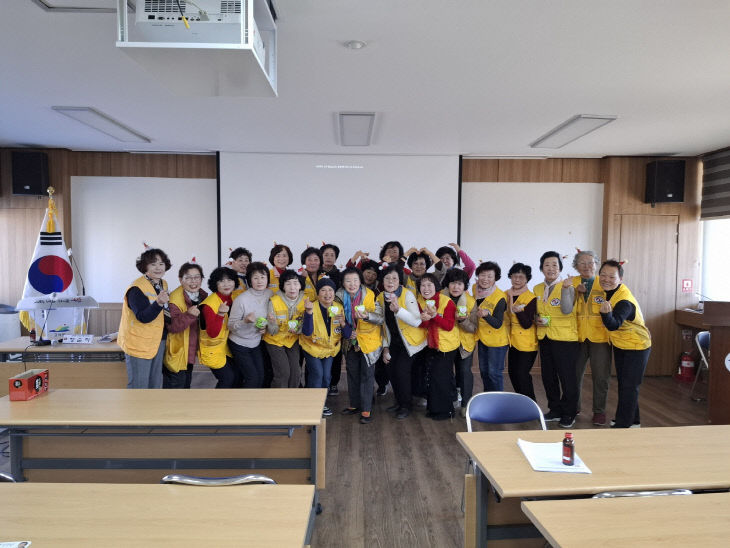 고덕면 적십자봉사회 연말 총회 모습 (1)