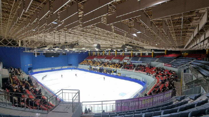 빙상장 내부전경