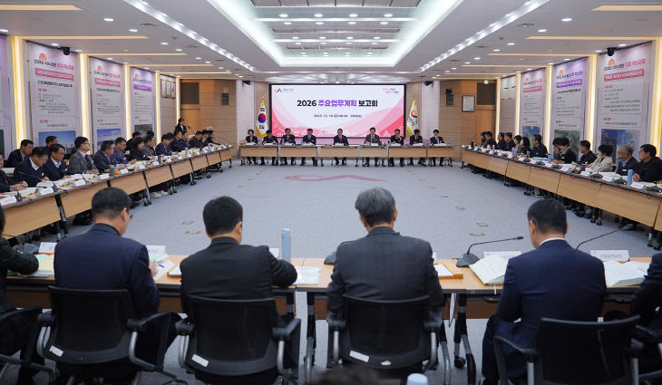 1. 19일 시청 대회의실에서 열린 2026년 주요업무계획 보고회2