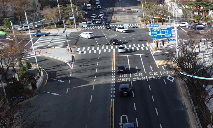 3-1.관련사진1(부산 동래구, 교통사고 잦은 곳 개선 사업 완료)