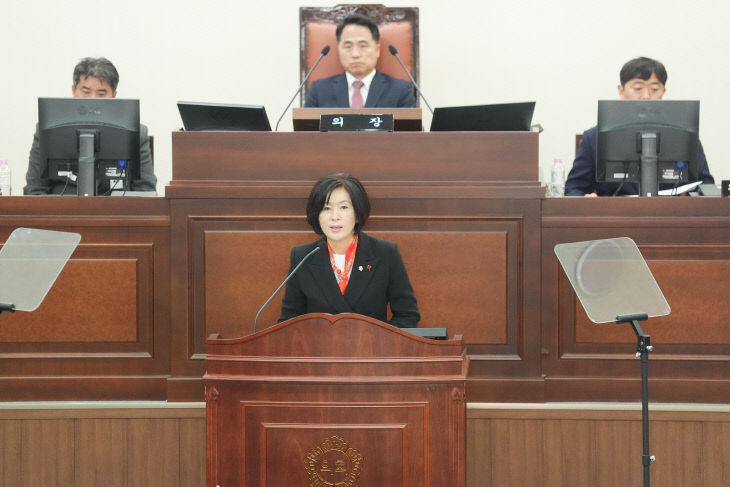 5분자유발언(정숙남 의원)