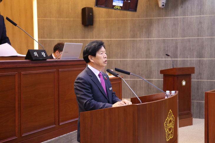 5분자유발언(조성룡의원)