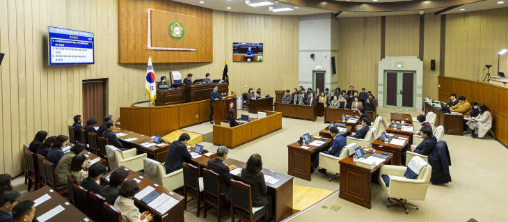 의왕시의회,  ‘제316회 제2차 정례회’ 마무리