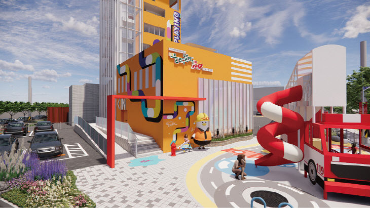 사하소방서 소방특화 들락날락(조감도)