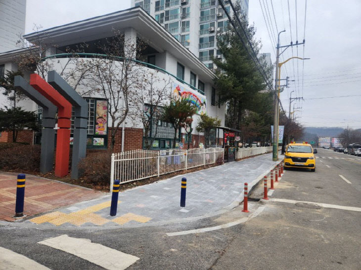 증평읍 장동리 일원 보행로 정비공사