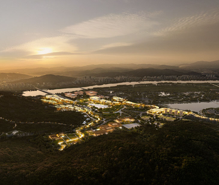 4-2 국가상징구역 야경 조감도