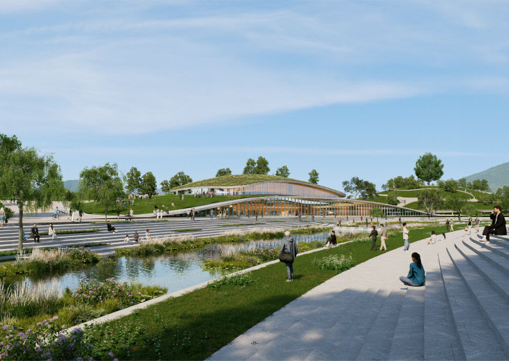 3-2 내삼천 수변공간 투시도