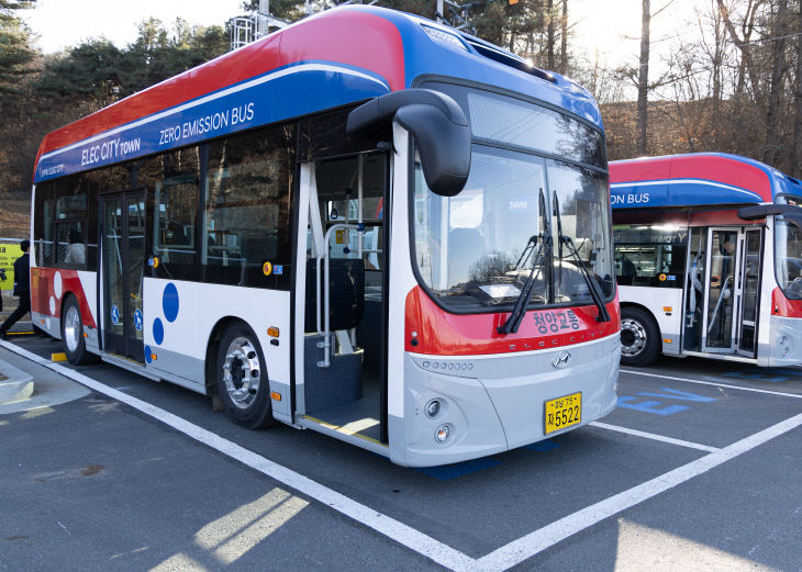 청양 친환경 저상버스