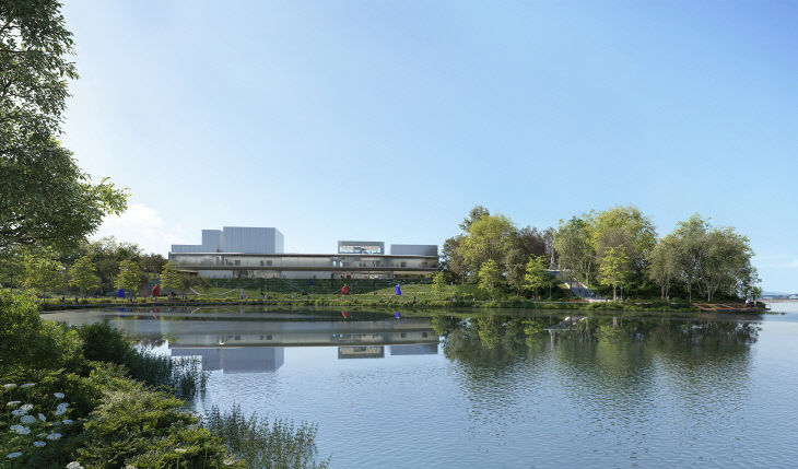 충주시립미술관 조감도.(충주시 제공)