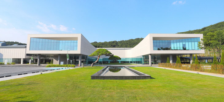 함백산 추모공원 전경.