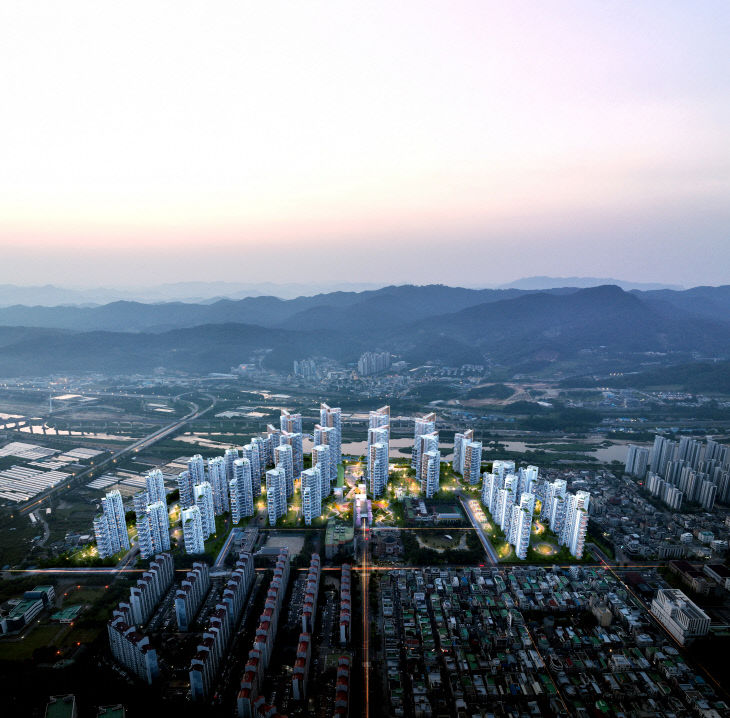 엑스포아파트 조감도