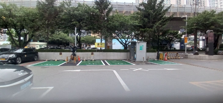 사옥 전기차 충전시설 사진