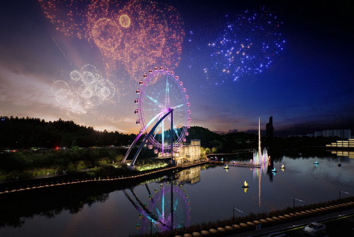 7-2 명암유원지 대상지 공모형 민간투자사업 조감도