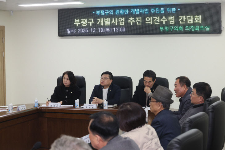 발사업 추진 의견수렴 간담회