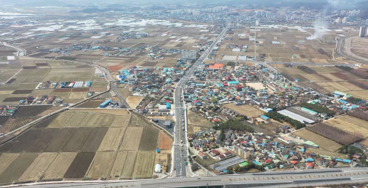 오송 제3생명과학 국가산업단지(드론)