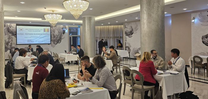 1-1. (주)화이어제로가 2024 동유럽 시장개척단에 참가한 모습.