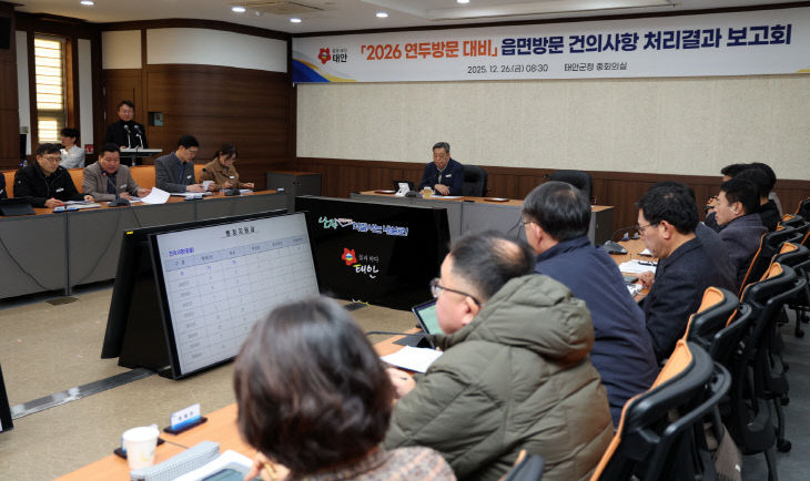 2. 읍면방문 건의사항 처리결과 보고회 2