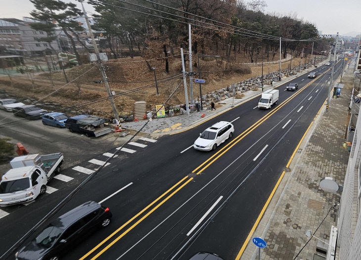 청주시, 월명로·율량동 중리마을 도로 조기 개통.