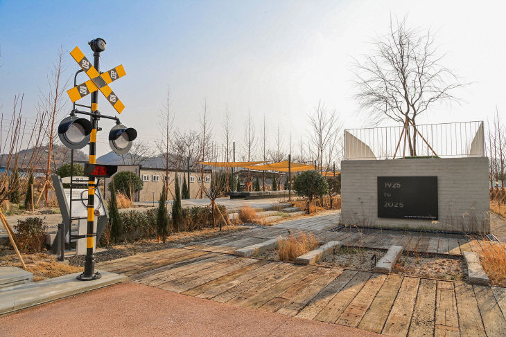 진주시, ‘남문산역 폐역사 공원화사업’ 현장점검