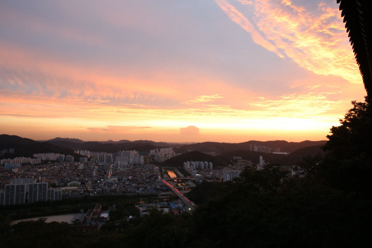 안양시 안양9경 중 망해암 일몰