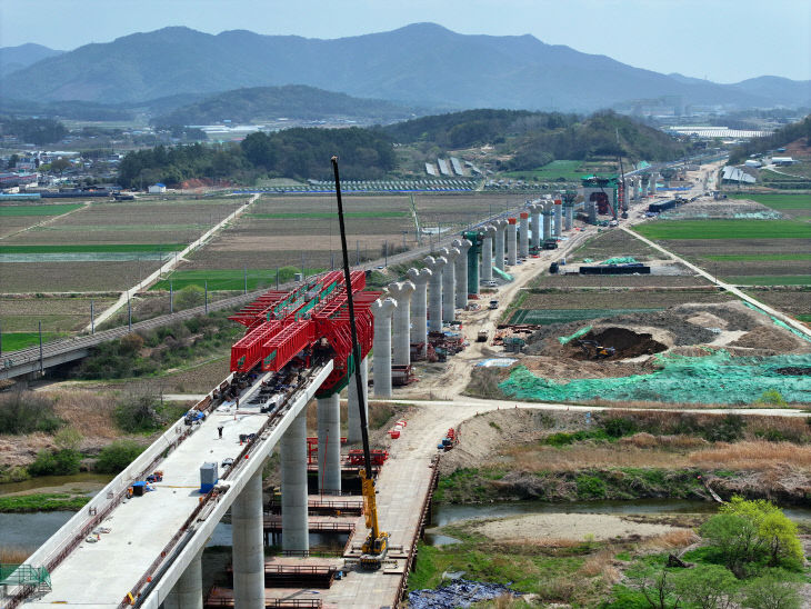 호남고속철도 공사2(다시교)