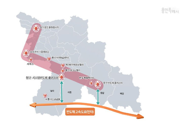 2. 용인특례시 L자형 반도체 벨트