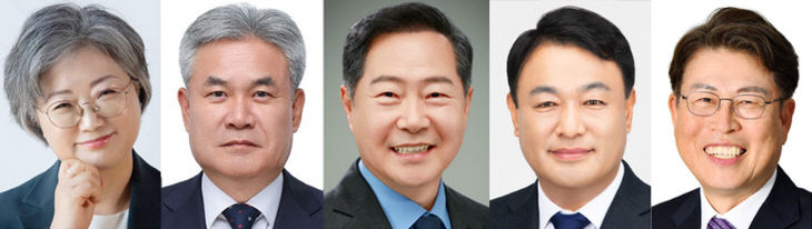 세종시교육감 후보 5인