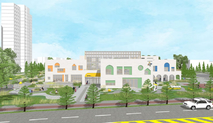 의정부시, 고산 아이돌봄시설 클러스터 시범사업 공사 발주