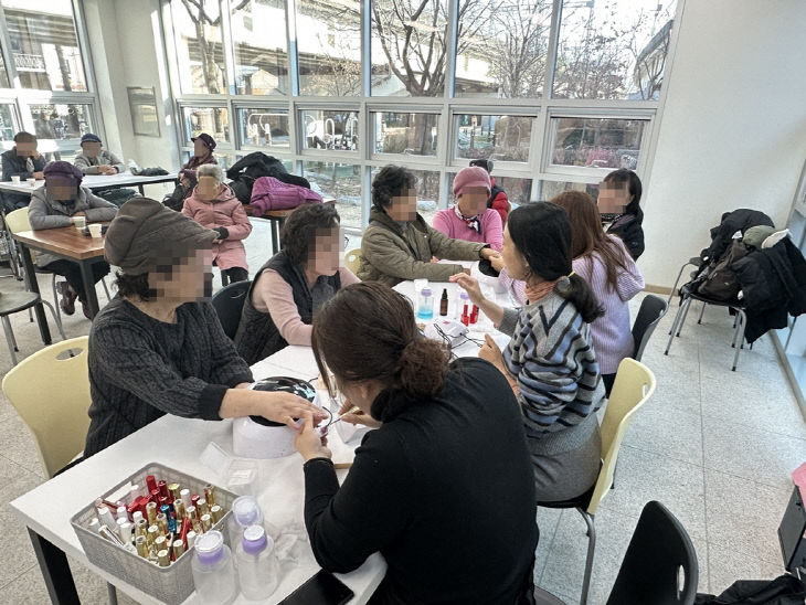 의정부시 '호호당 2호점' 공간 활성화 지속 추진 네일아트 봉사