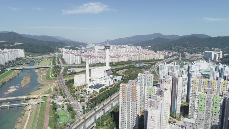 양산 시가지 전경