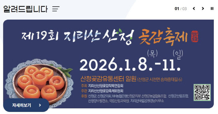 산청곶감축제