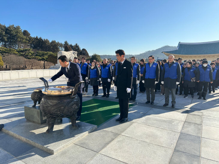 사진,2026.01.06 한국자유총연맹 대전시지부 현충원 참배