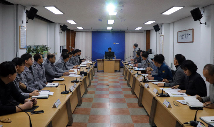 260105 고창경찰서  민생치안 확보 위한 현안점검 회의 개최