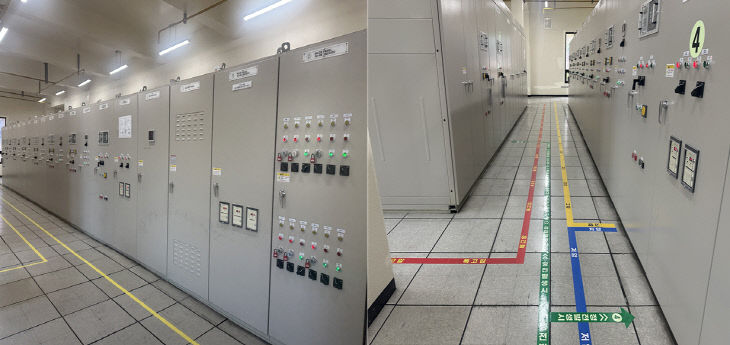 백양터널 안전디자인 제공