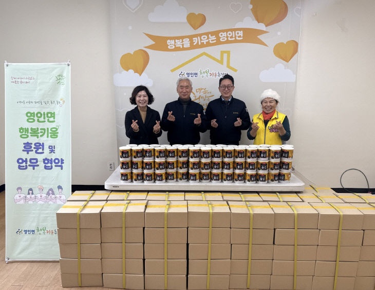 화성제관, ‘사랑의 김’ 100박스 후원