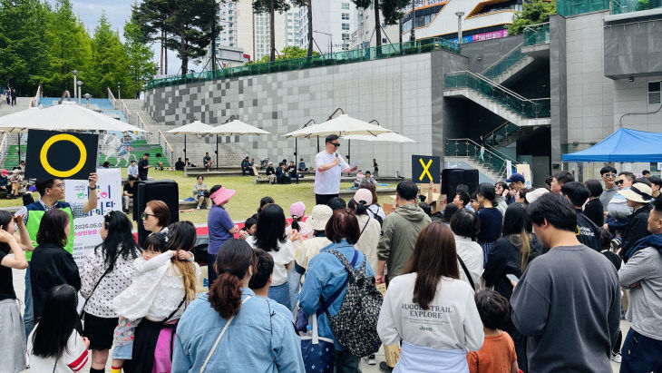 지난해 5월 부산교통공사가 모습