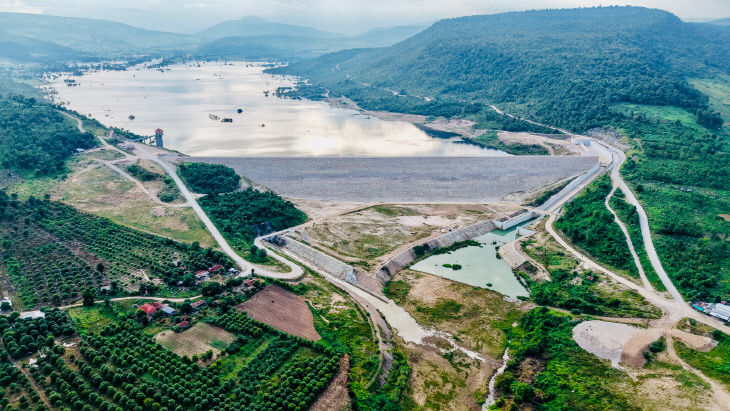 캄보디아 다운트리댐