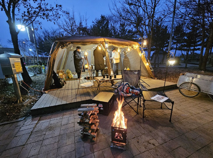 캠핑장에서도 다회용기 사용하세요!