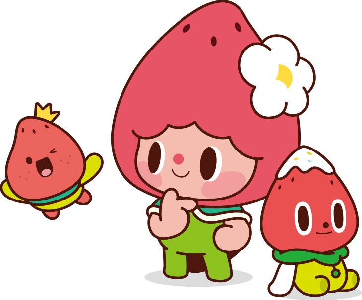 논산딸기축제대표캐릭터확정