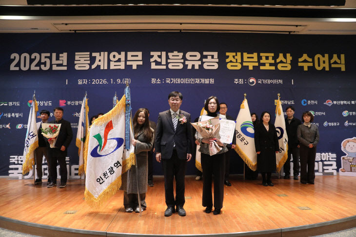 흥유공 국무총리 표창 수상