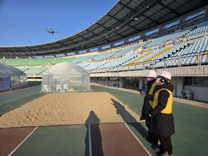 의정부도시공사, 드론 활용 시설물 안전점검으로 재난 피해 예