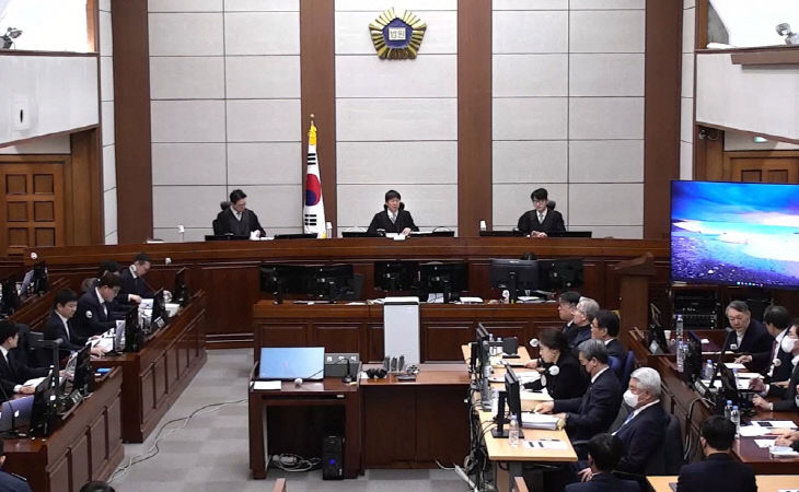 내란 혐의 구형 앞둔 윤석열 전 대통령<YONHAP NO-3686>