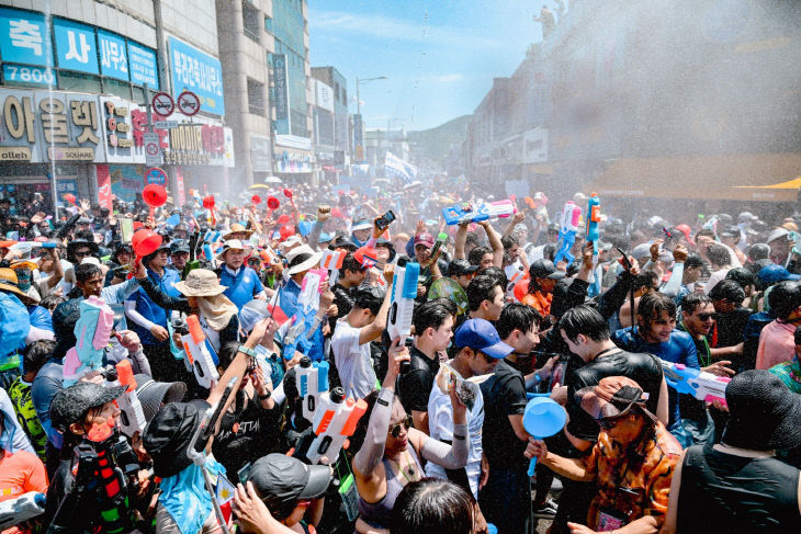 지역축제(정남진장흥물축제)
