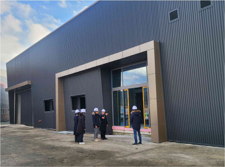 미래농업자원육성센터 공사 현장 점검 실시