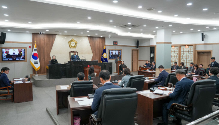 괴산군의회 제348회 임시회 개회